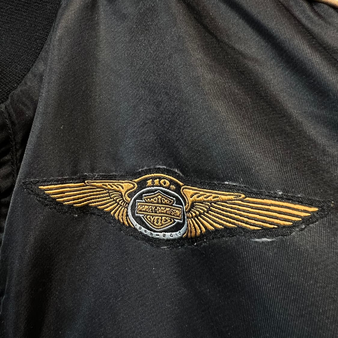 [M] HARLEY DAVIDSON 할리데이비슨 110주년 봄버 자켓 상품이미지2