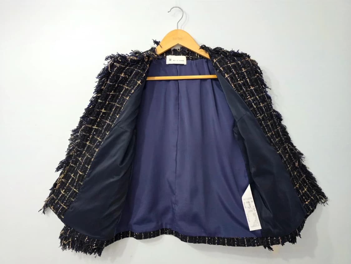 미샤 트위드 숏 자켓 ~44반 상품이미지5