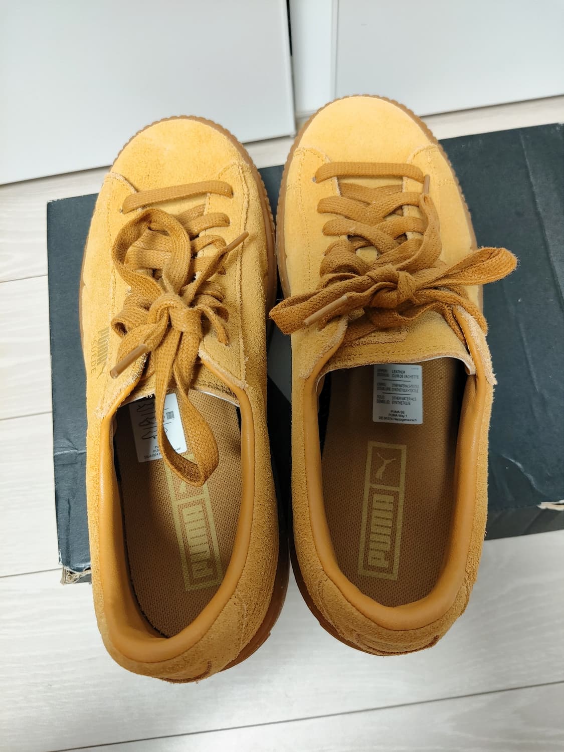 새상품 푸마 된장 255 상품이미지6