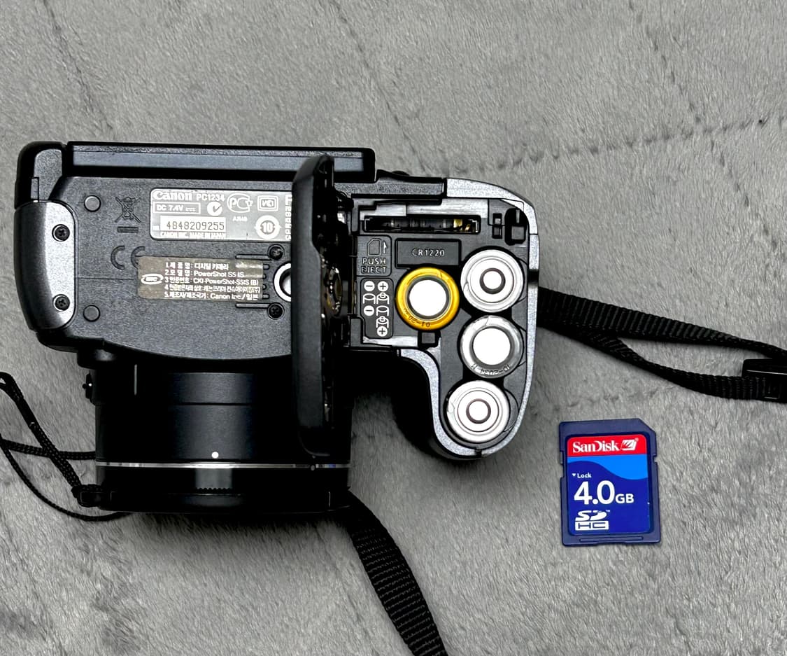 캐논 파워샷 s5 IS 디지털 카메라 (빈티지) 상품이미지3