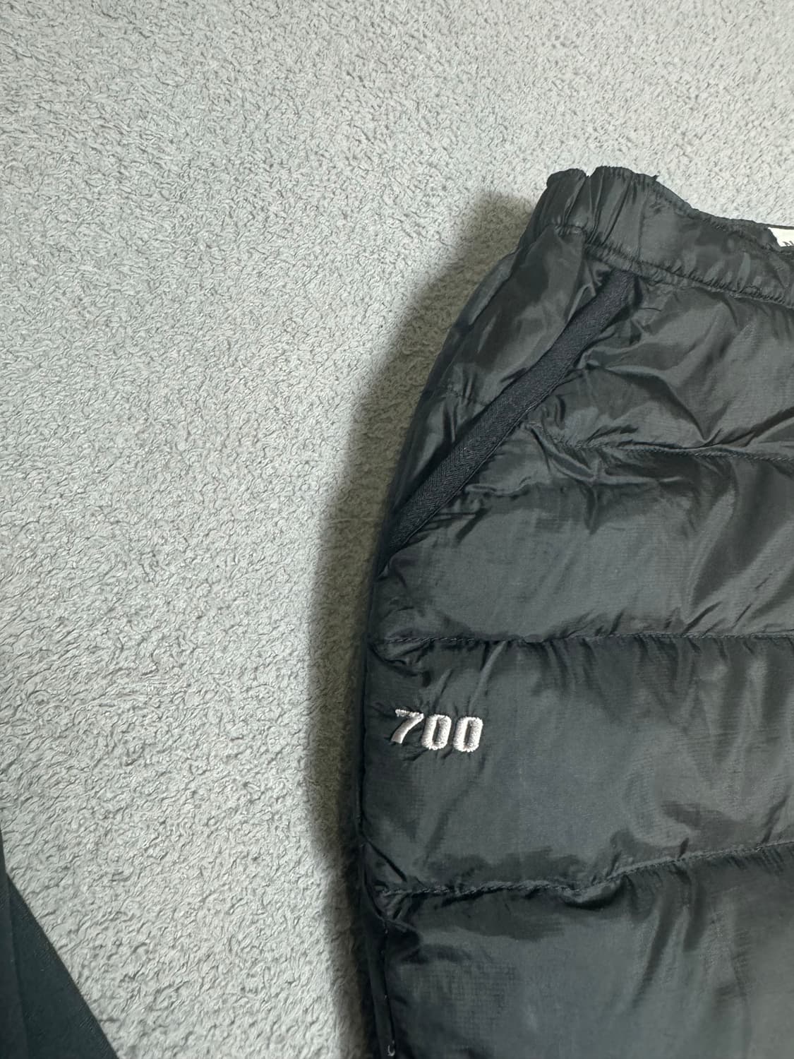 노스페이스 눕시700 블랙 패딩 치마 스커트  상품이미지3