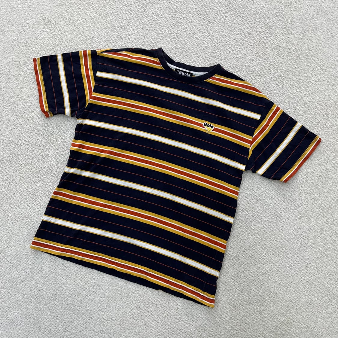 S 골라 스트라이프 반팔티 0409M 상품이미지1