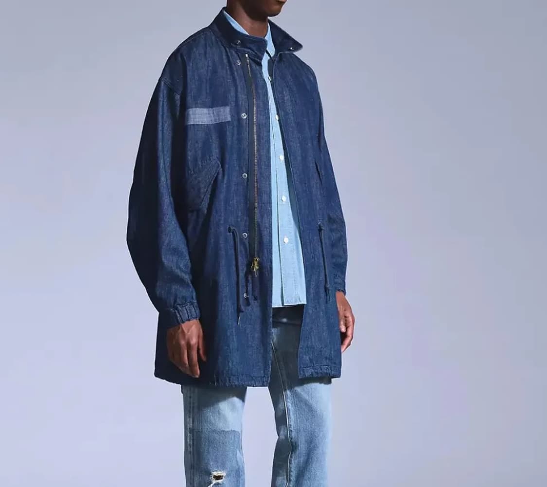 리바이스 블루탭 피쉬테일 파카 자켓 L 사이즈 새상품 판매합니다. 상품이미지4