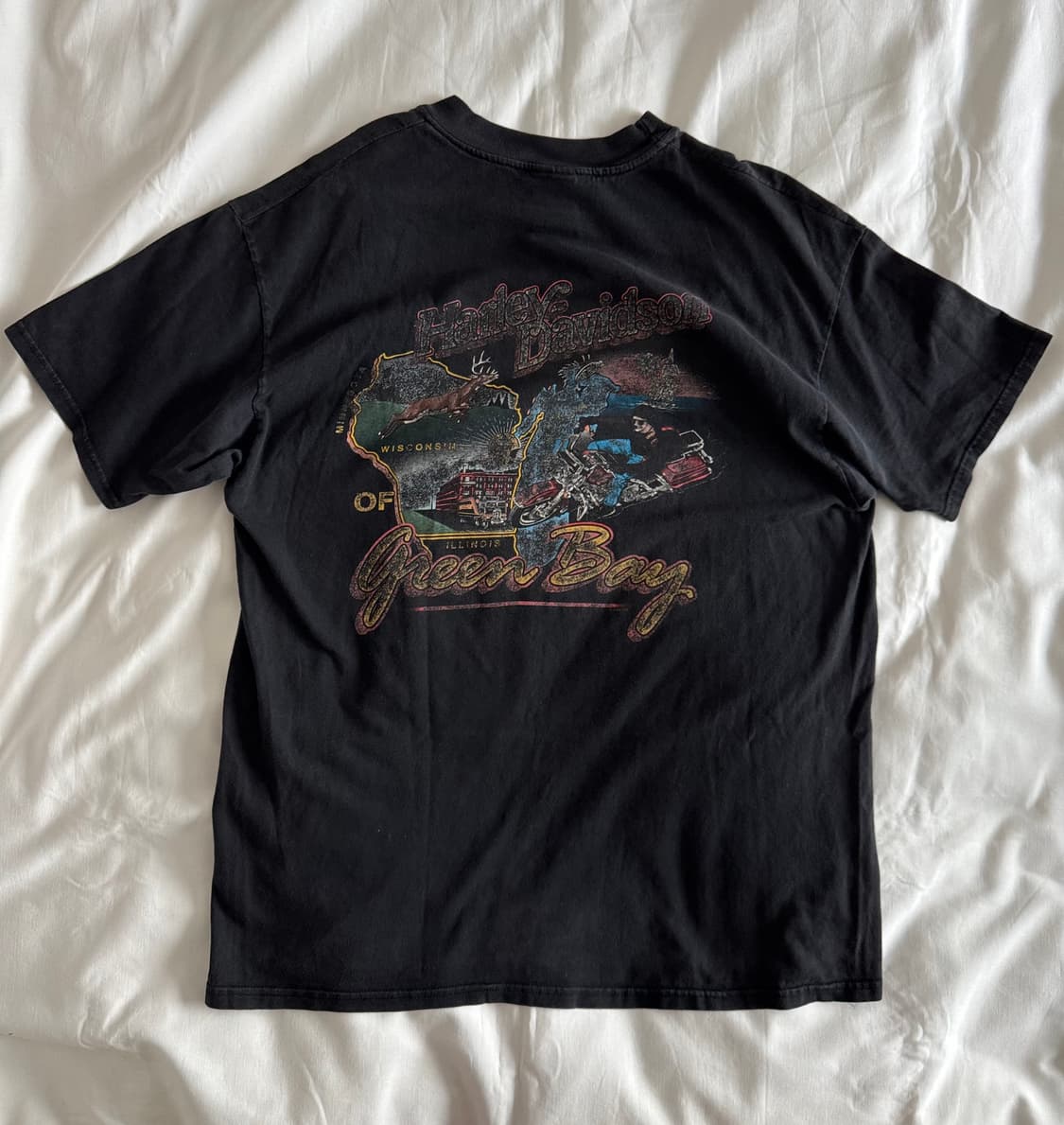 [XL] 90s-00s 빈티지 할리데이비슨 홈커밍 티셔츠 상품이미지3