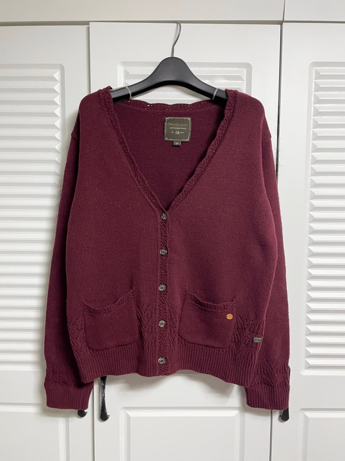 써스데이아일랜드 가디건 상품이미지1