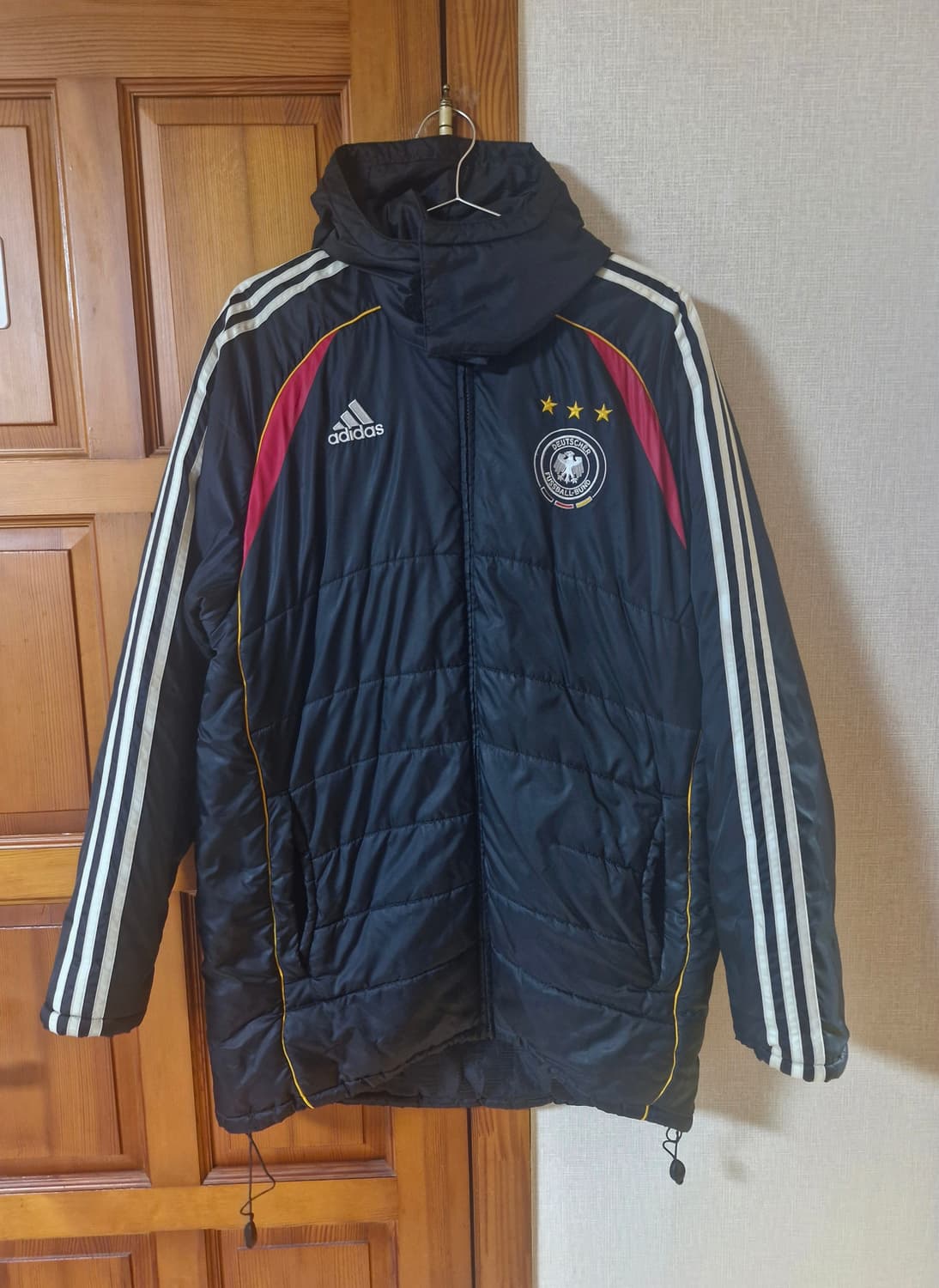 아디다스 독일 축구 국가대표팀 폴리 패딩 100 상품이미지1