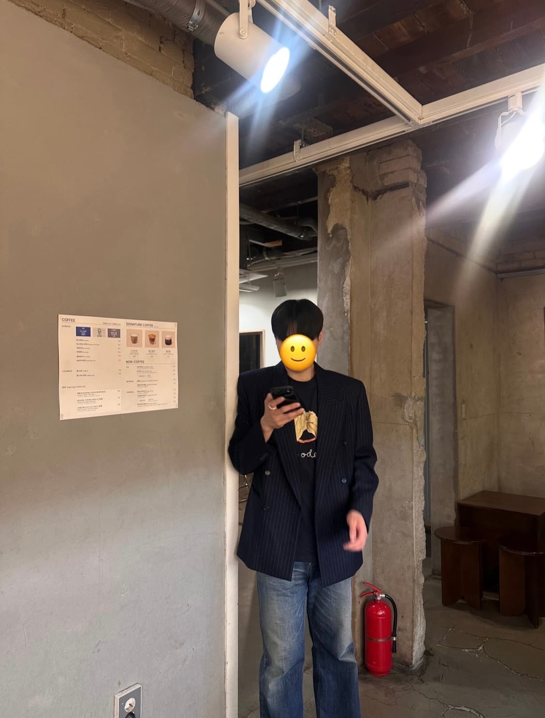 생로랑 / 핀스트라이프 자켓 / 50 상품이미지2