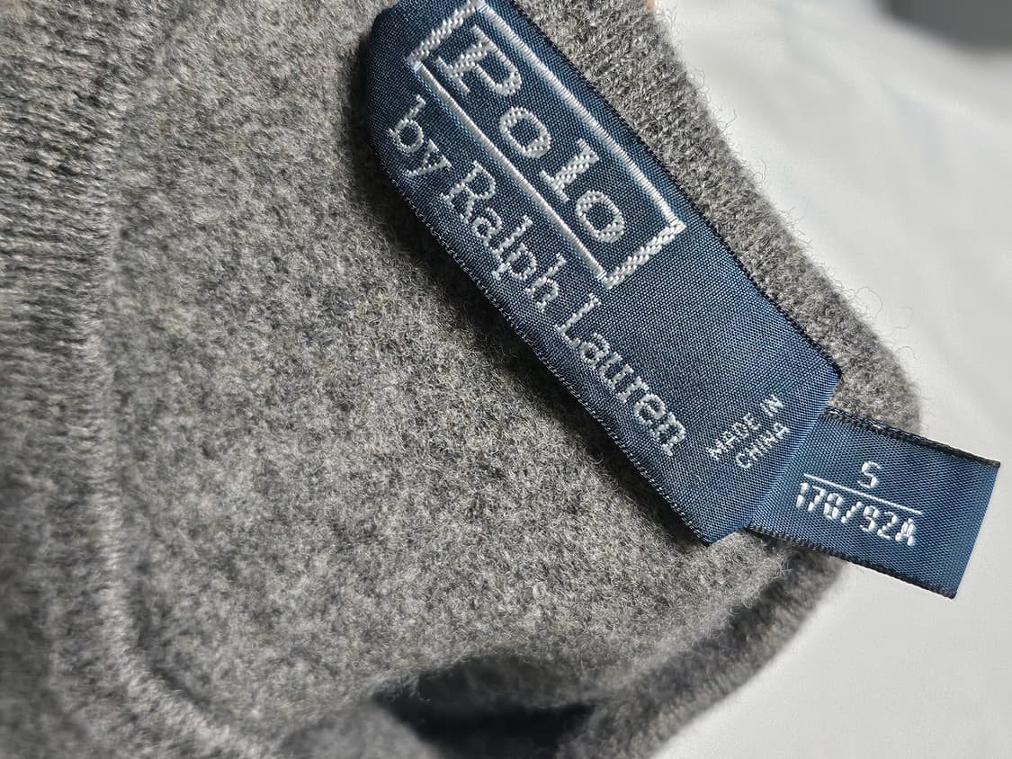 폴로랄프로렌 울100 니트 셔츠 S 상품이미지3