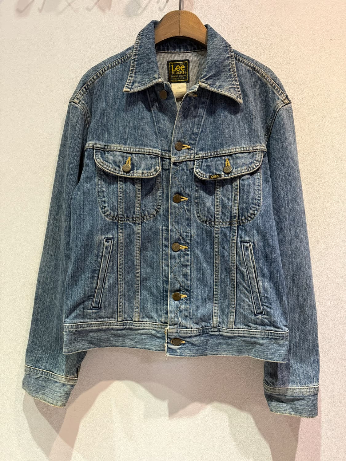 90s LEE RIDERS 데님 자켓 (Made In Japan) 상품이미지2