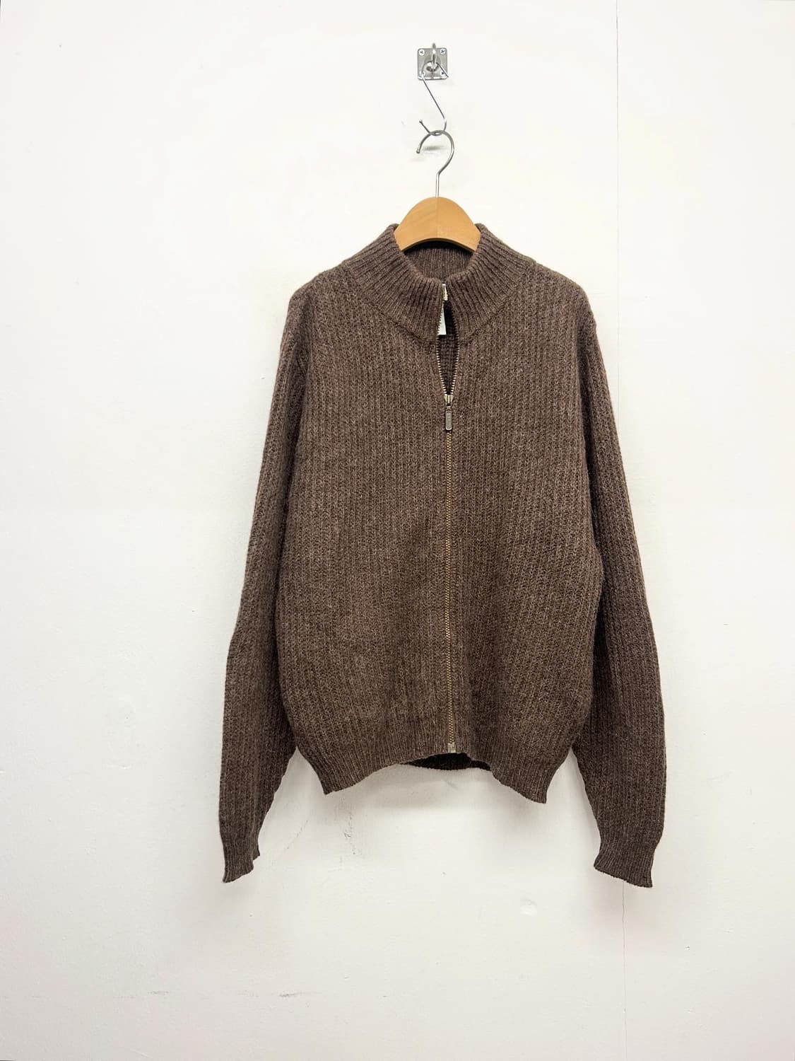 90s L.L.bean 엘엘빈 니트 집업 자켓 (made in usa) 상품이미지1