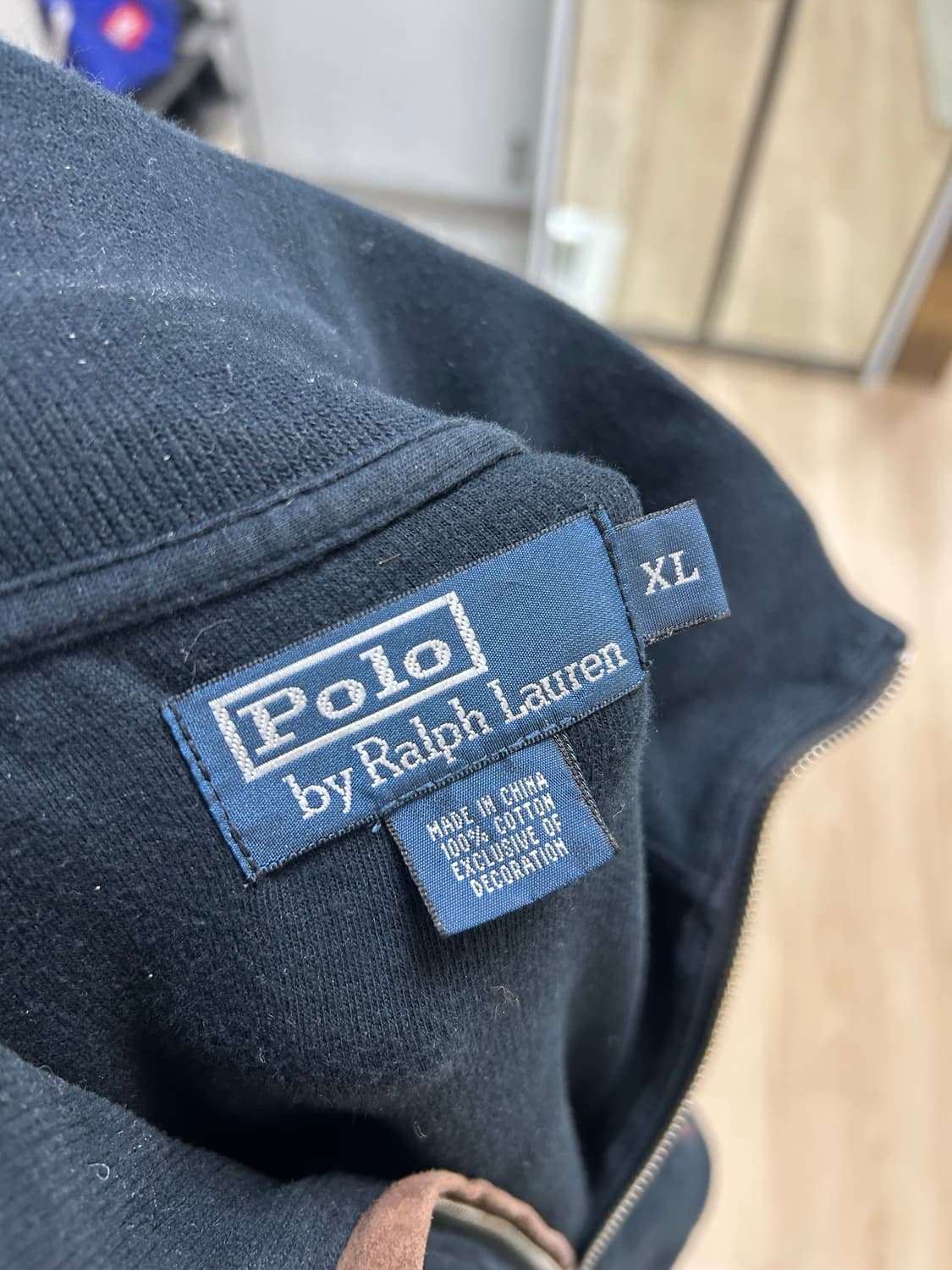 폴로 트리플포니 코튼하프집엎  상품이미지4