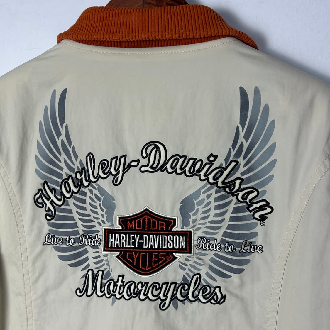 [Harley Davidson] 할리데이비슨 배색 집업자켓 상품이미지6