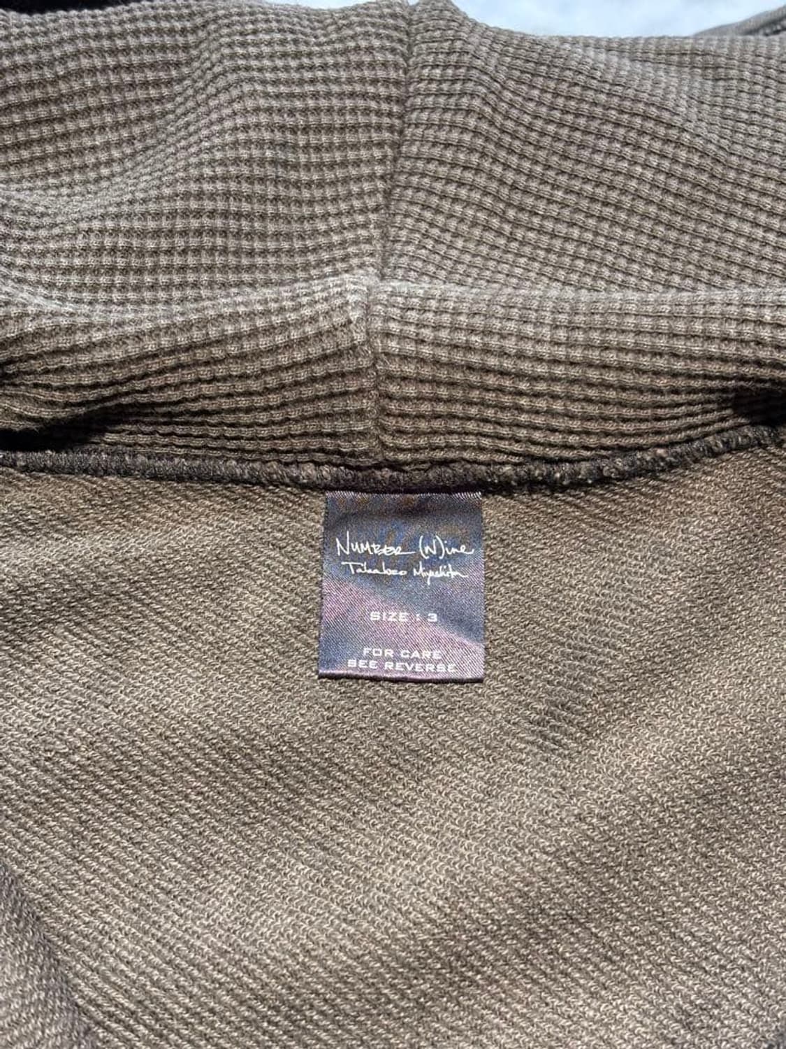 04SS 넘버나인 드림기 스컬 와펜 후드 집업 상품이미지3