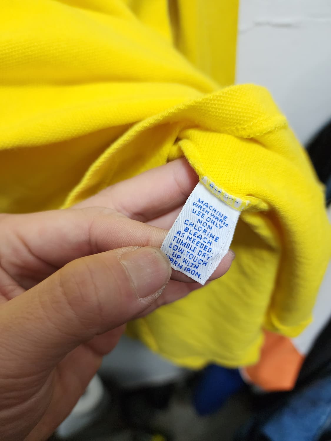 폴로랄프로렌 90s 폴로베어 빅셔츠 카라디 상품이미지5