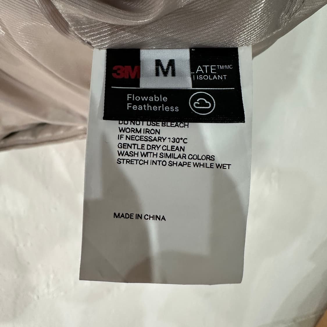 감마갤러리 3M 신슐레이트 레더 패딩 M 상품이미지4