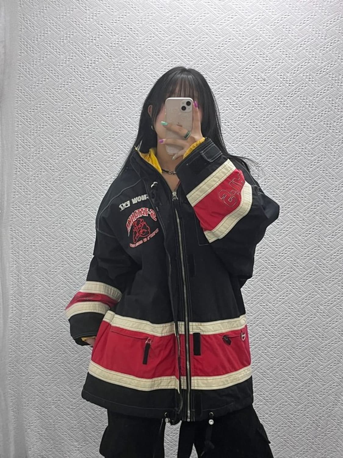 재팬 빈티지 올드스쿨 키치 스트릿 스노우 자켓 110 C07388 상품이미지2