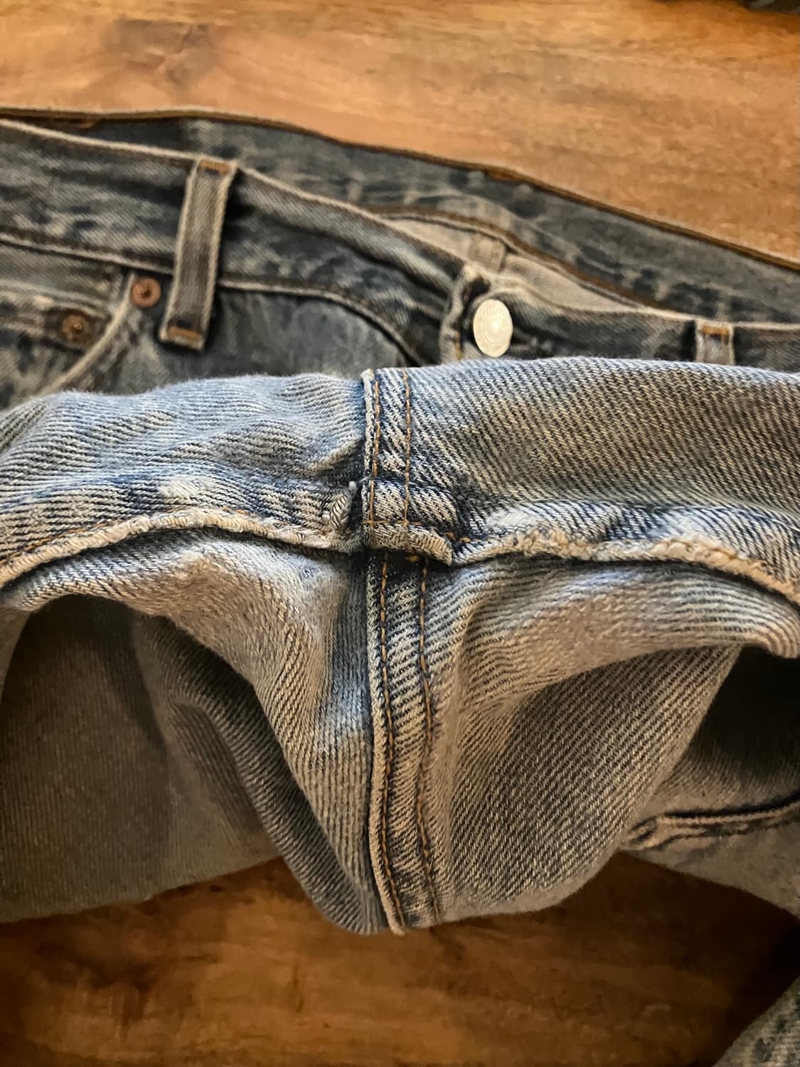 00s USA 빈티지 리바이스 501 데님 팬츠 상품이미지8