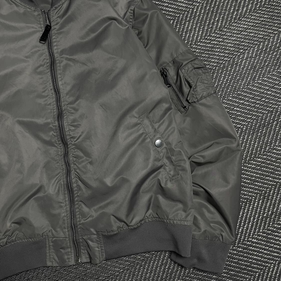 빈티지 나일론 블루종 MA-1 항공 점퍼o 5136 상품이미지2