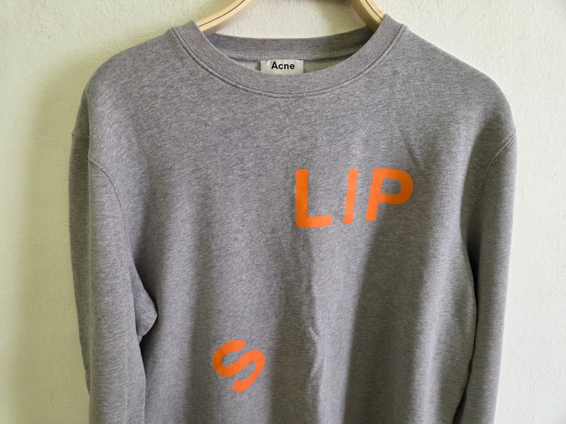 Acne Studios 맨투맨 그레이 L 상품이미지3