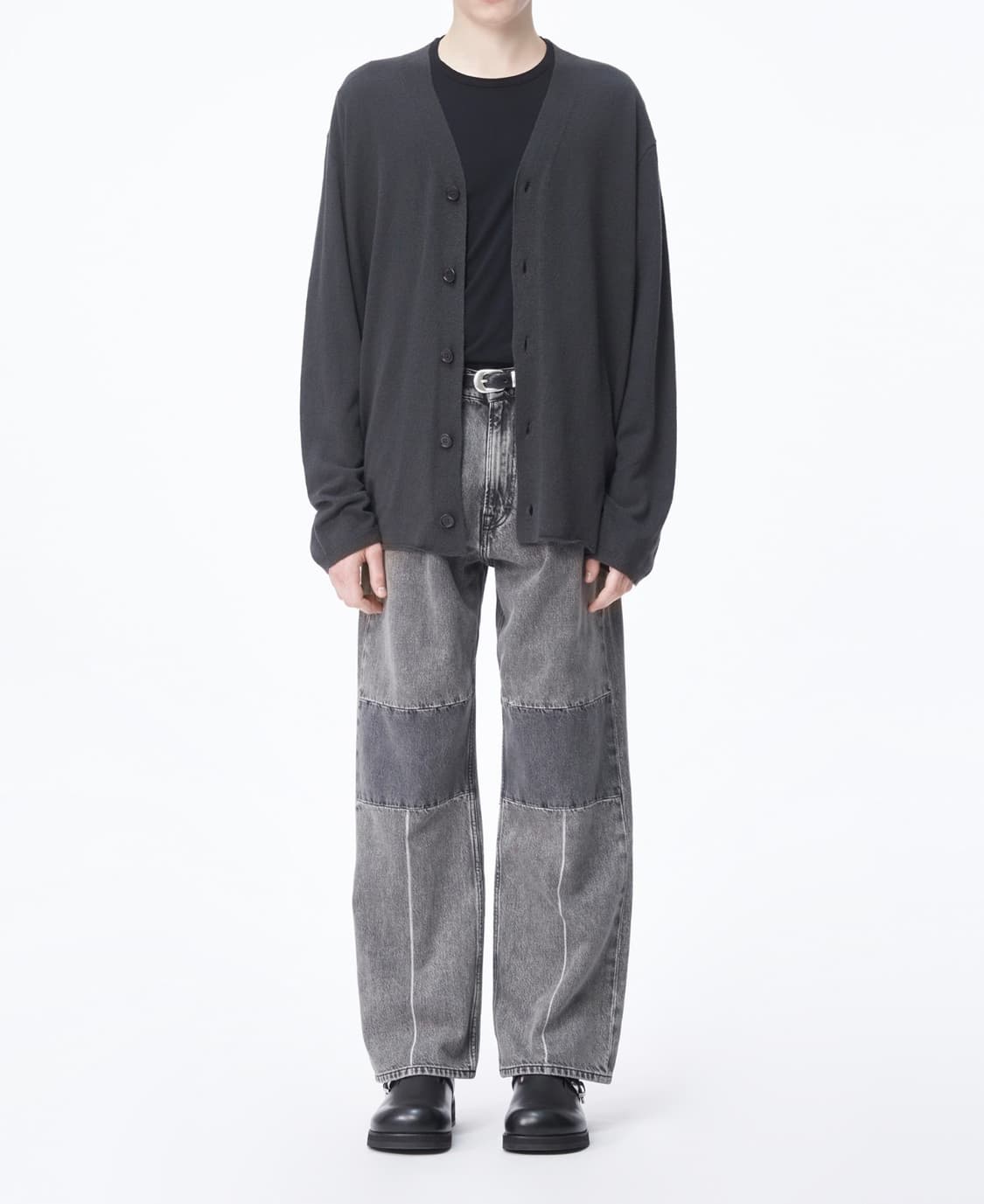 [새상품] 아워레가시 니티드 실크 가디건 상품이미지1