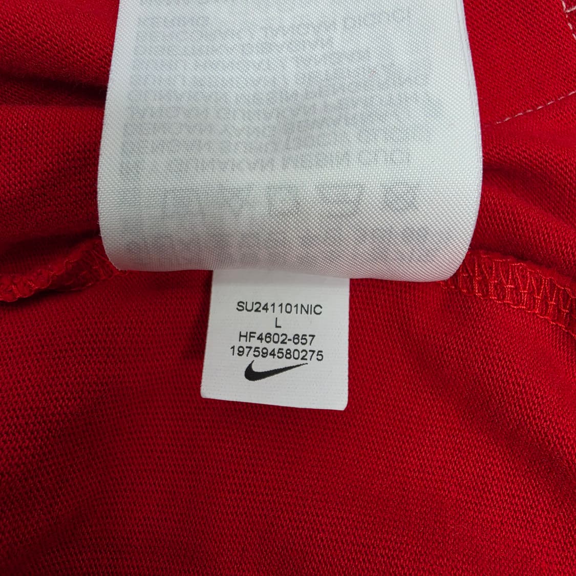 나이키 오버사이즈 럭비 반팔 티셔츠 L사이즈 새상품급 상품이미지8