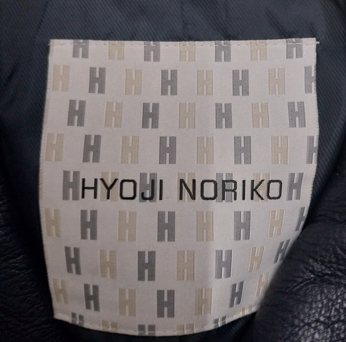 HYOUJI NORIKO 소가죽 라이더 자켓 46 상품이미지3