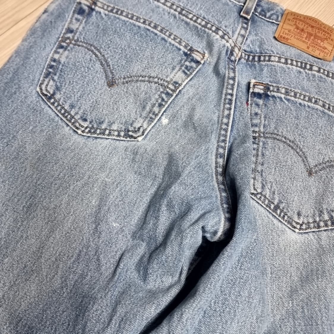 미제 usa 리바이스 560 디스코 바지(32) 상품이미지6