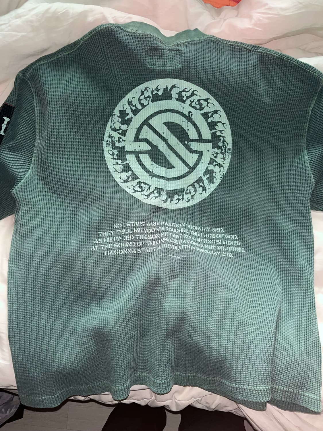 인세인개러지 와플 롱슬리브 1사이즈 상품이미지1