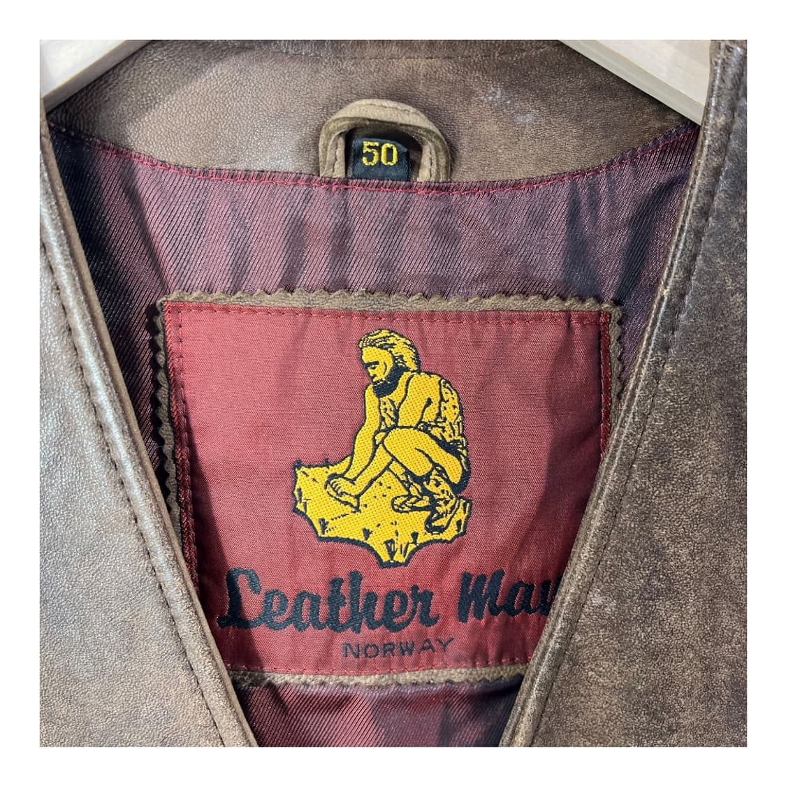 [AKTA LADER] 빈티지 리얼레더 베스트 상품이미지5