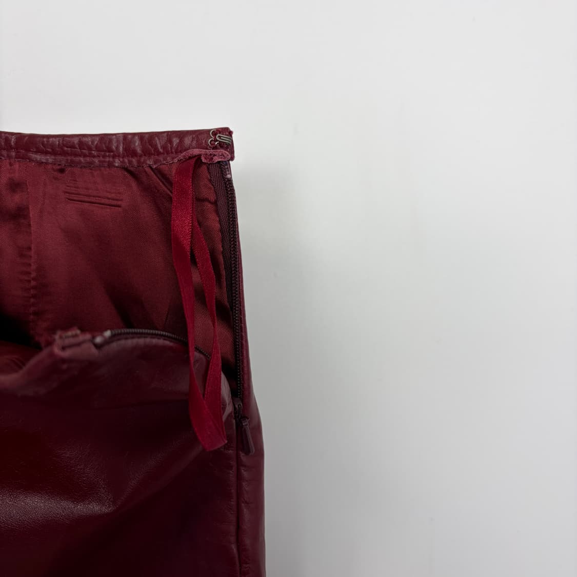 아르마니 익스체인지 가죽 스커트 치마 상품이미지5