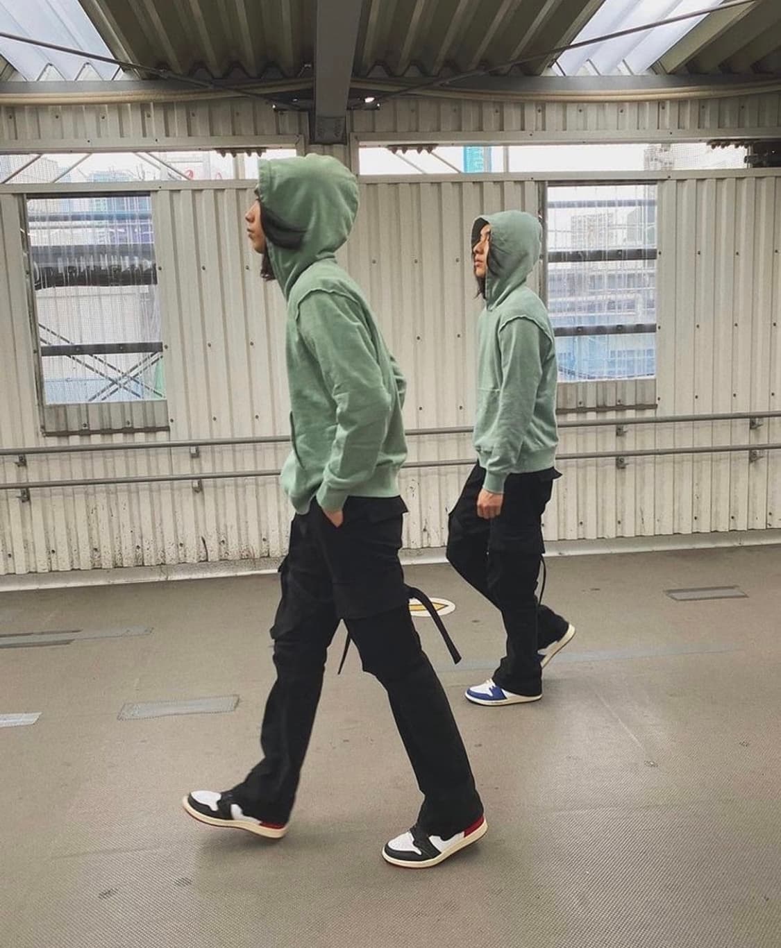 Vuja de cargo pants black 31 상품이미지5