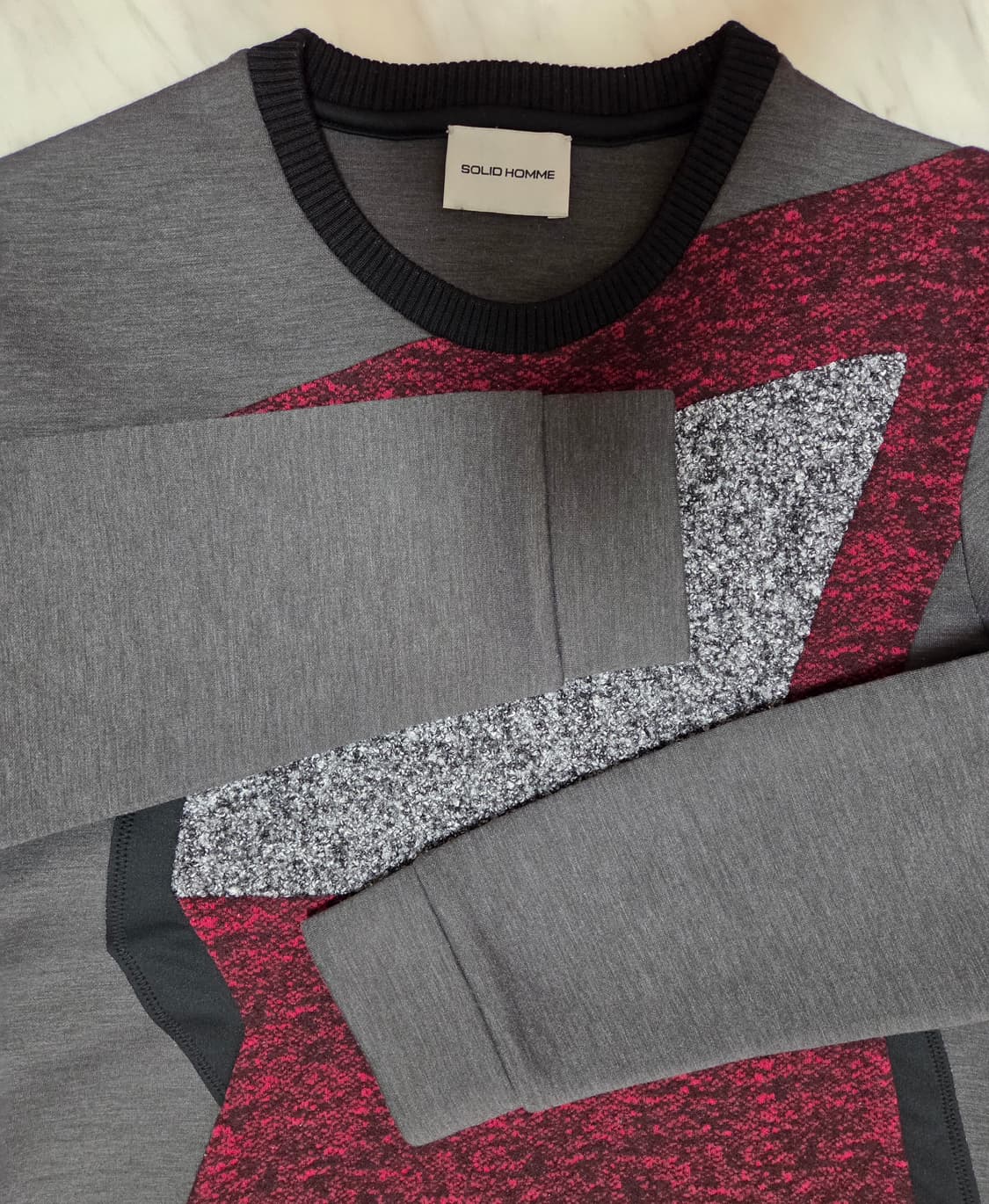 솔리드옴므 레이온 맨투맨  상품이미지3