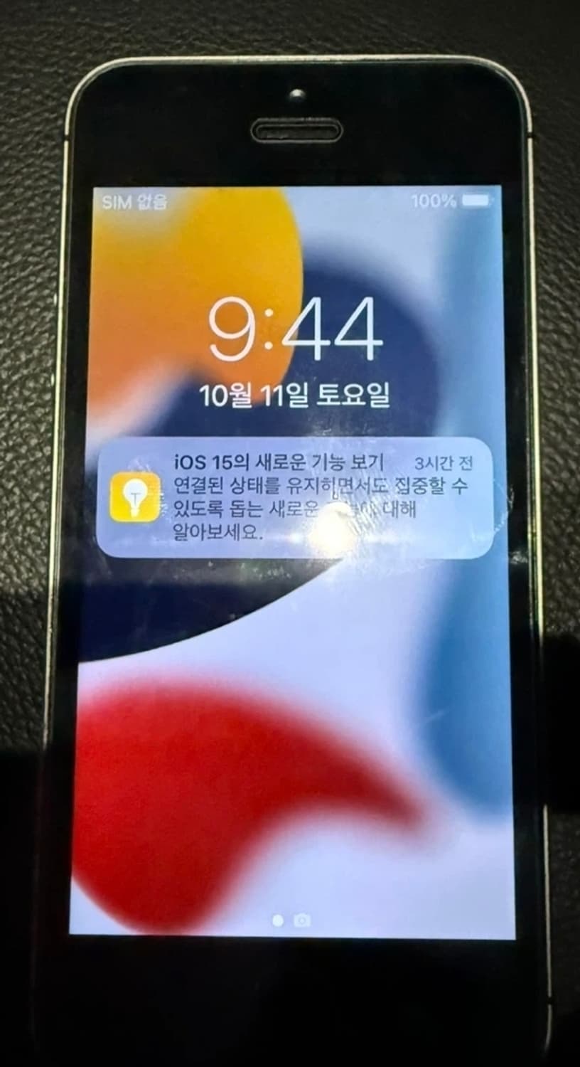 아이폰 SE 스페이스 그레이 배터리 100 상품이미지3