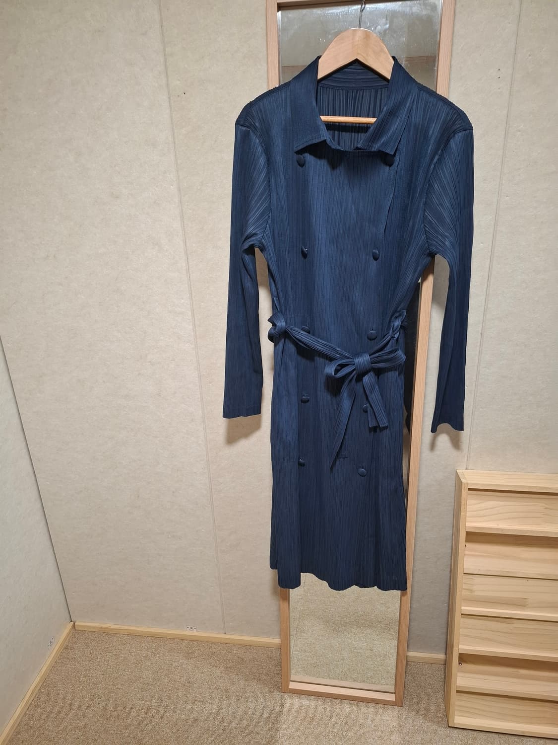 플리츠미 더블 롱 자켓 상품이미지3