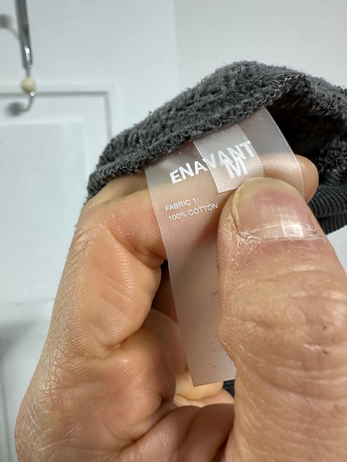 에나반트 ENAVANT 오버사이즈 하이넥 스웻셔츠 상품이미지4