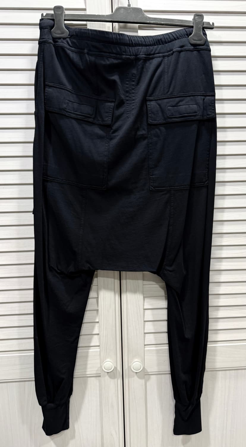 릭오웬스 2018 더블버튼 앞포켓 배기 조거 팬츠  상품이미지5