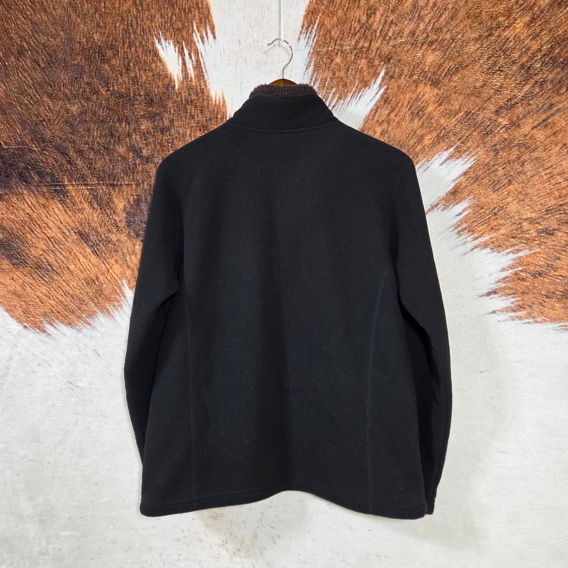 아이더 블랙 후리스 집업 상품이미지5