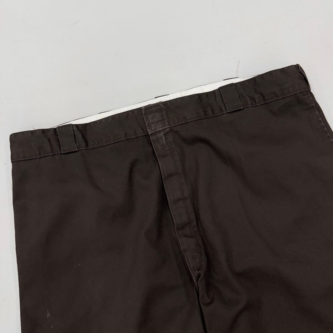 디키즈 OG 더블니 와이드 다크브라운 워크팬츠 상품이미지4