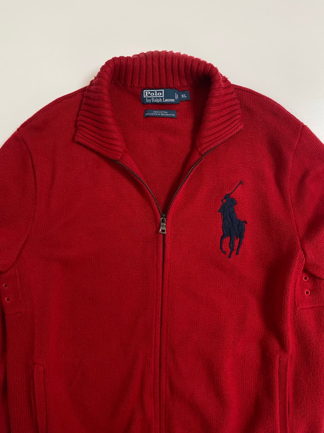 폴로 빅포니 니트집업 상품이미지3