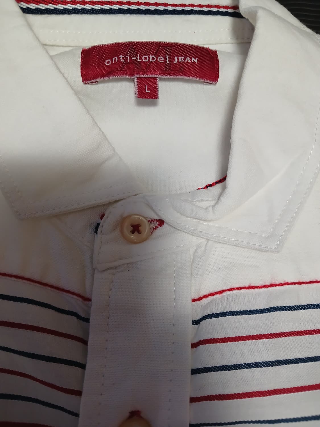 Anti label jean 스트라이프 셔츠 상품이미지3