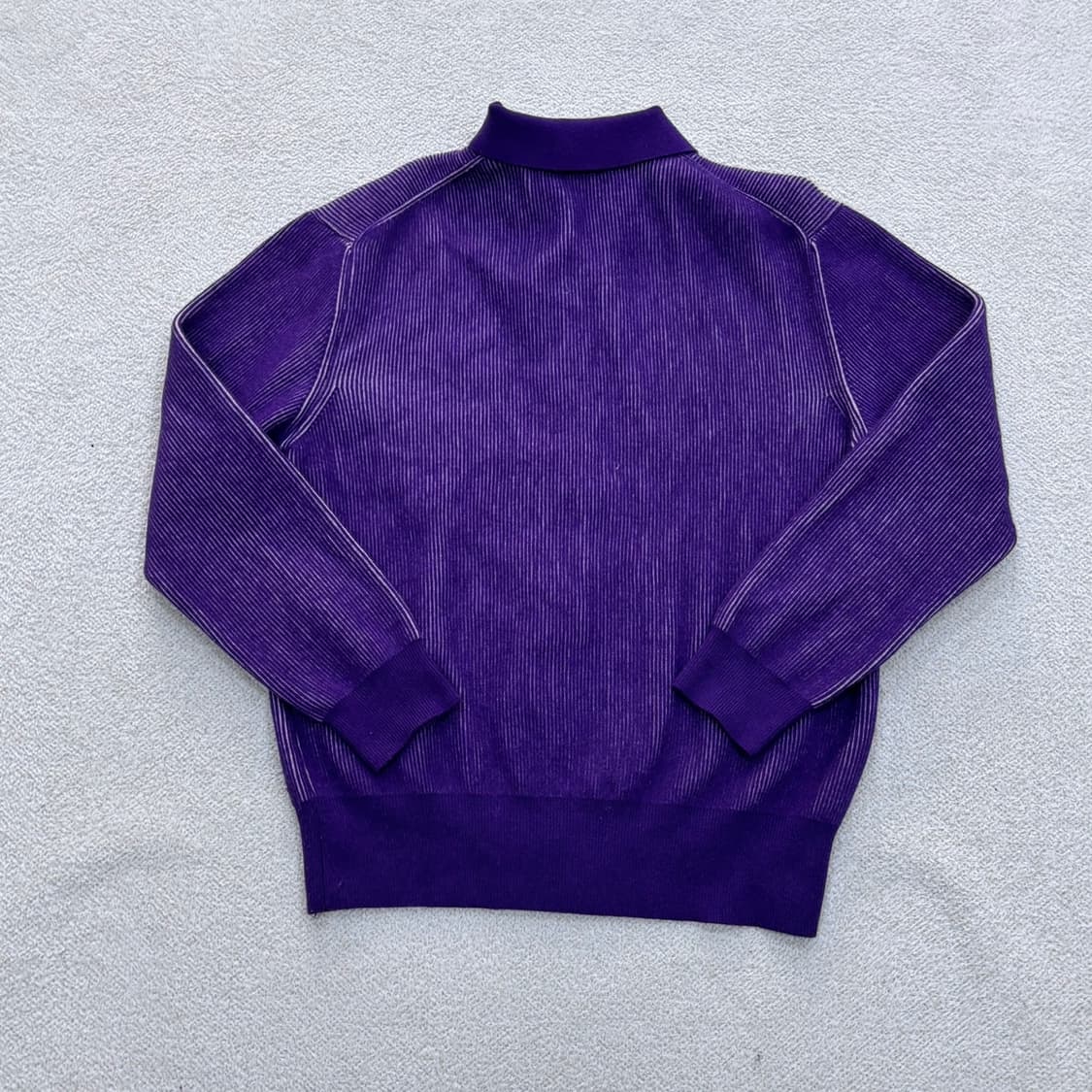 2 르마드 투톤 단추 카라 니트 0414E 상품이미지2