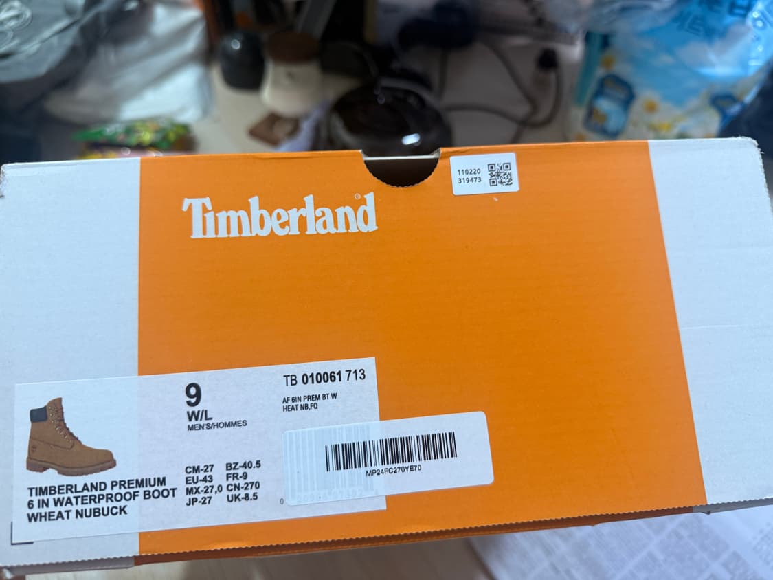 팀버랜드 써저리 6인치 270사이즈 판매 상품이미지3