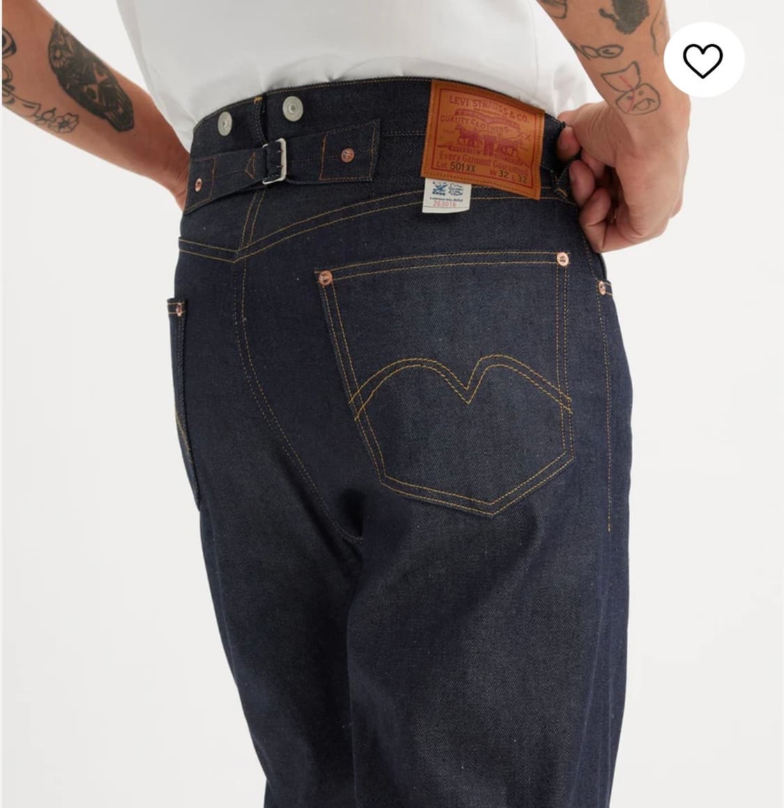 리바이스 LVC 1933 501 32x32 새상품 lvc 33501 상품이미지4