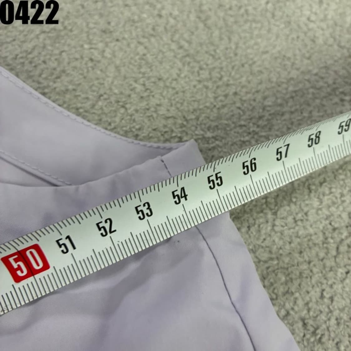 노스페이스 여성 바람막이 조끼 라벤더 m 상품이미지4