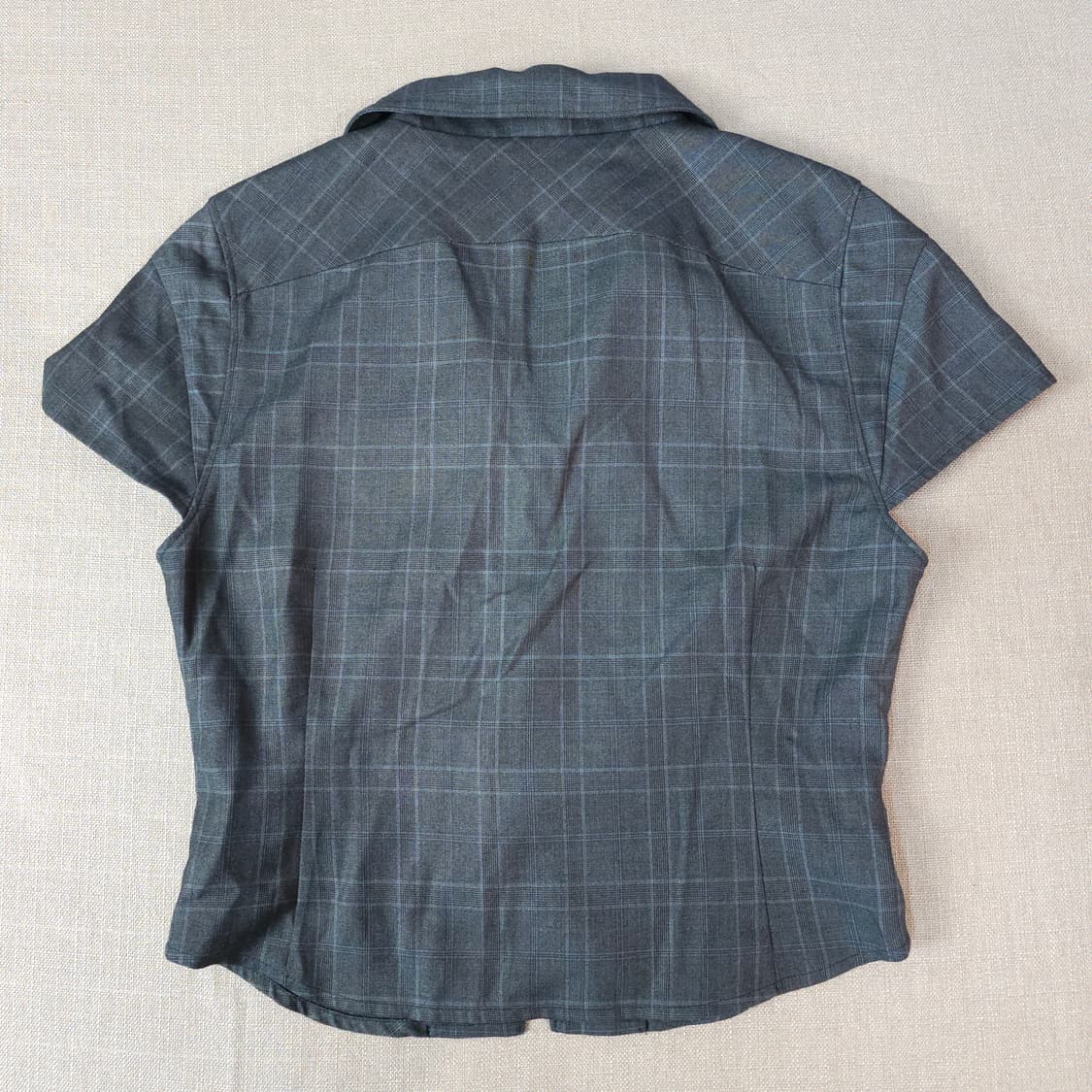 미스치프 체코드 숏 슬리브 상품이미지2