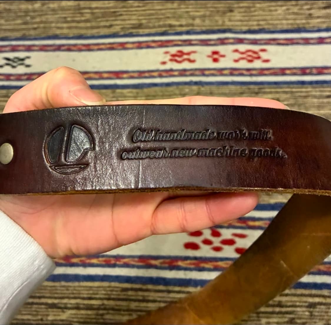 레더스미스 탑그레인 리얼레더 벨트 상품이미지4