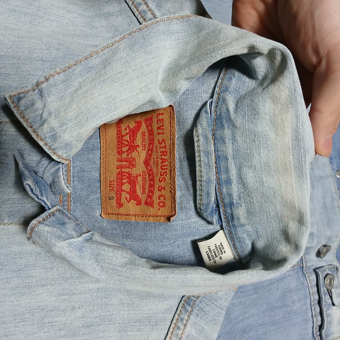 리바이스 levis 데님 청자켓 트러커 상품이미지8