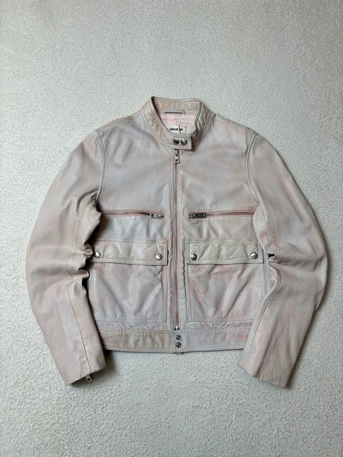 쟈딕앤볼테르 18ss 양가죽 라이더 자켓 PN6605 상품이미지1