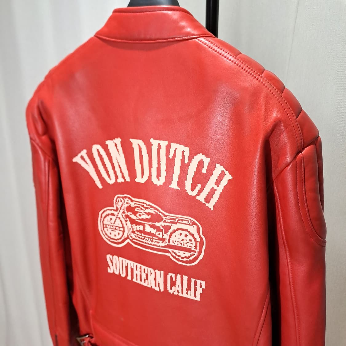 (택포) 본더치 레이싱 바이커 양가죽 자켓 XL B617 상품이미지6