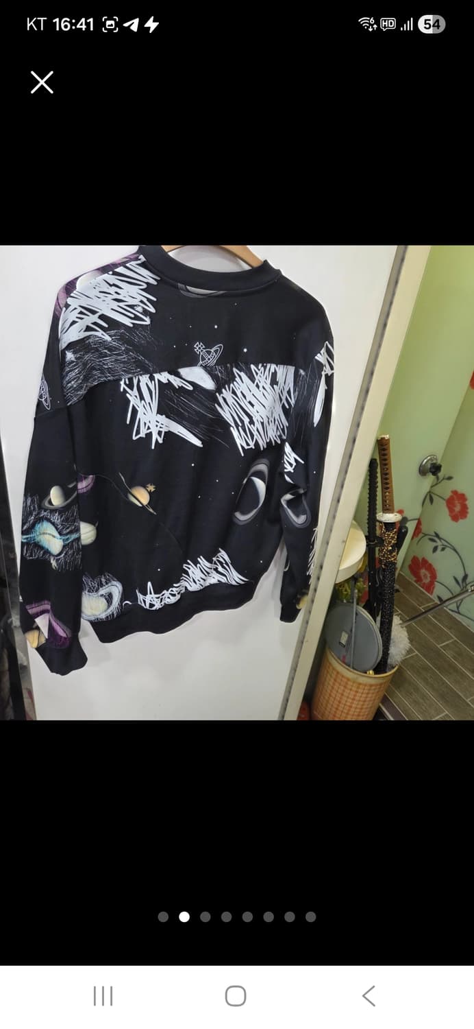 비비안웨스트우드 비대칭 맨투맨 상품이미지2